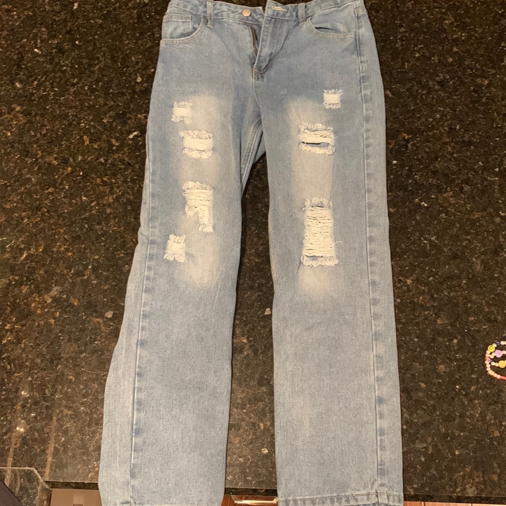 SHEIN Blue jeans, ripped